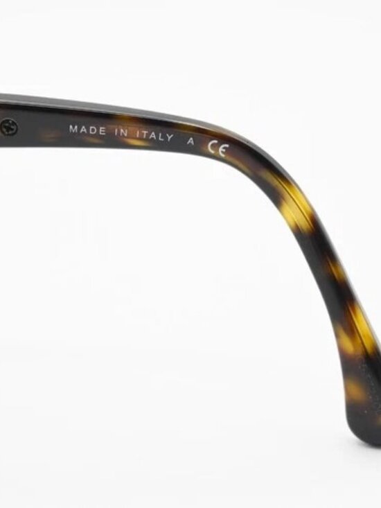 CHANEL CC Logos Sunglasses Eye Were Plastic Metal Brown 3229-Q-A 67KC557